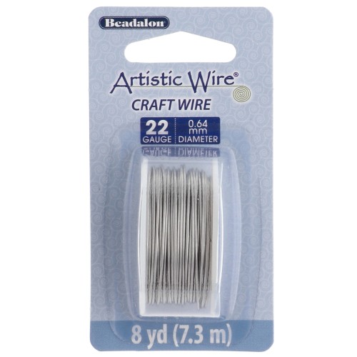 Filo tondo 0,64 mm Artistic Wire - Acciaio inossidabile 304 x 7,3 m