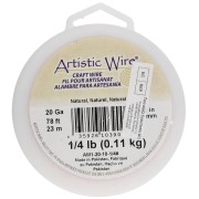 Filo di rame tondo 0,81 mm Artistic Wire - Naturale, anti-ossidazione x 24 m