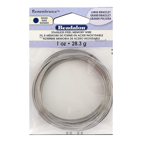 Bracciale commemorativo da 44 a 57 mm - Acciaio inossidabile x75 giri