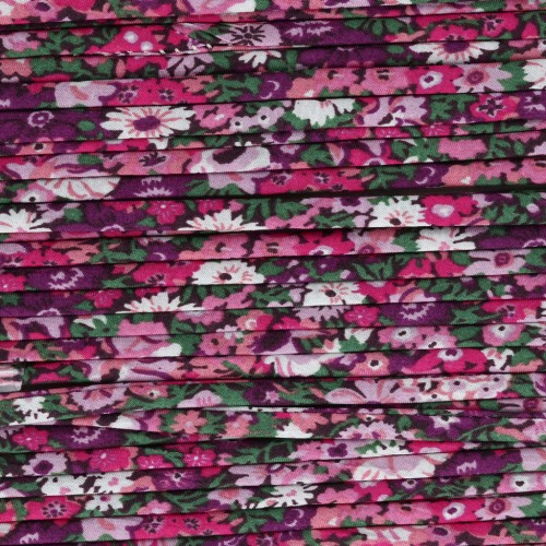 Nastro in tessuto Liberty - Thorpe Hill - Rosy Pink x 1 m