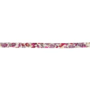 Nastro in tessuto Liberty - Emma and Georgina - Bianco - Rosa - Viola x 1 m