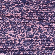 Rosa - Nastro in tessuto Liberty - Meadowland - Rosa - Blu notte x 1 m Nastro in tessuto Liberty - Meadowland - Rosa - Blu notte x 1 m