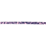 Nastro in tessuto Liberty - Meadowland - Rosa - Blu notte x 1 m