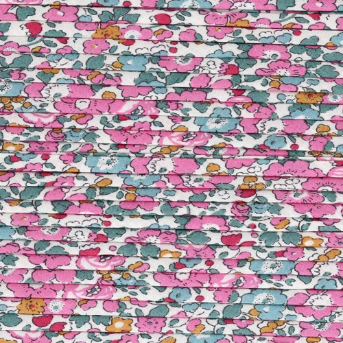 Nastro in tessuto Liberty - Betsy - Peonie x 1 m