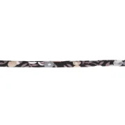 Cordoncino in tessuto Liberty - Wiltshire - Marrone scuro - Grigio talpa - Grigio x 1 m