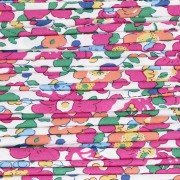 Nastro in tessuto Liberty - Betsy - Azalée x 1 m