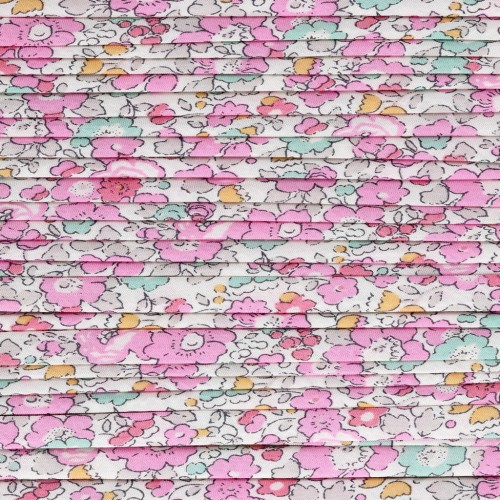 Nastro in tessuto Liberty - Betsy - Sweet Pink x 1 m