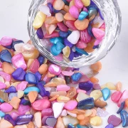 Bustina di frammenti di conchiglia non forati e colorati - Multicolore x 45 g