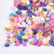 Bustina di frammenti di conchiglia non forati e colorati - Multicolore x 45 g