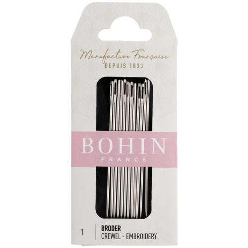 Aghi da ricamo - Bohin - N. 1 x12