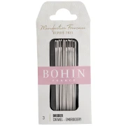 Aghi da ricamo - Bohin - N. 3 x 12