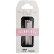 Aghi da ricamo - Bohin - N. 6 x 15