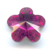 Fuschia - Cabochon Fleur Swarovski 4744 10 mm Fucsia x1 Cabochon Fleur Swarovski 4744 10 mm Fucsia x1