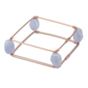 Tubi di collegamento di diverse dimensioni (12, 14 e 16 gauge) da crimpare per cavi - Ottone x21