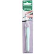 Uncinetto Clover Amour n. 8 in acciaio da 0,90 mm con manico color Mint Pastel x1