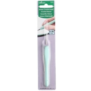 Uncinetto Clover Amour n. 8 in acciaio da 0,90 mm con manico color Mint Pastel x1