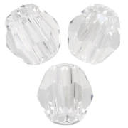 Perla rotonda PureCrystal 5000 da 3 mm - Crystal Diamond Touch Light x20