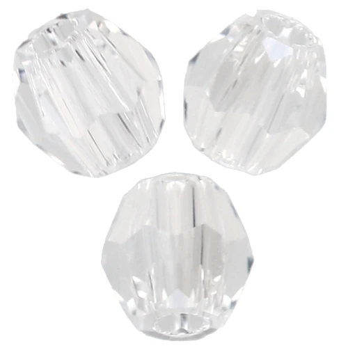 Perla rotonda PureCrystal 5000 da 3 mm - Crystal Diamond Touch Light x20