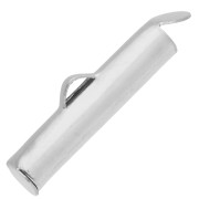 Puntali per intrecciare perline rocaille e Delica da 20 mm - Acciaio inossidabile 304 x2