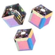 Cubi Swarovski 5601 4 mm Crystal Vitrail Medium x8