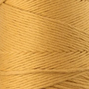 Bobina di cordoncino in cotone macramè Organic Cotton Detox XL pettinato - Senape x 200 m