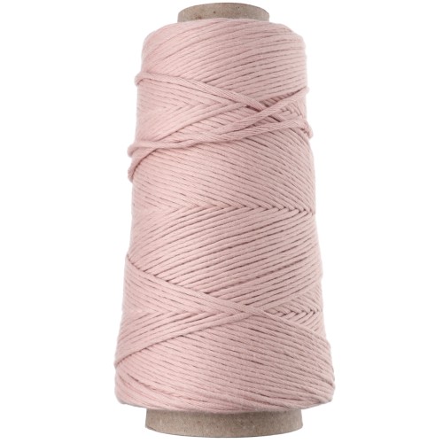 Gomitolo di cordoncino in cotone macramè Organic Cotton Detox XL pettinato - Nude x200 m