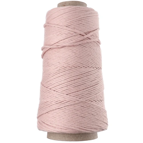 Gomitolo di cordoncino in cotone macramè Organic Cotton Detox XL pettinato - Nude x200 m