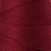 Gomitolo di cordoncino in cotone macramè Organic Cotton Detox XL pettinato - Granato x200 m