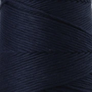 Gomitolo di cordoncino in cotone macramè Organic Cotton Detox XL pettinato - Blu navy x 200 m