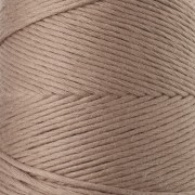 Gomitolo di filo di cotone per macramè Organic Cotton Detox XL pettinato - Mocca x200 m