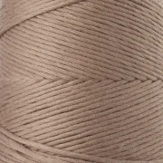 Gomitolo di filo di cotone per macramè Organic Cotton Detox XL pettinato - Mocca x200 m