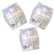Cubetti PureCrystal 5601 da 4 mm - Crystal Shimmer x8