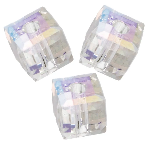 Cubetti PureCrystal 5601 da 4 mm - Crystal Shimmer x8