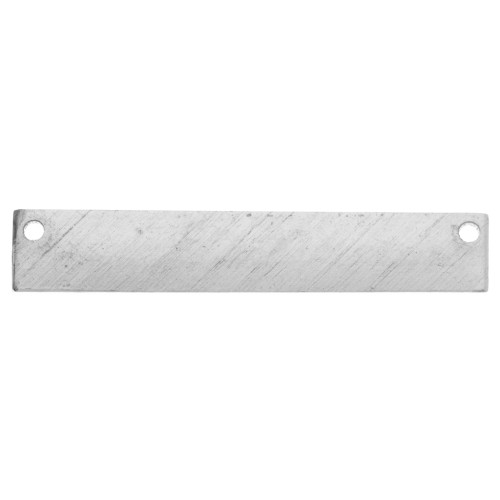 Distanziatore rettangolare ImpressArt 38x6,5 mm - Alluminio x1