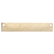 Distanziatore rettangolare ImpressArt 38x6,5 mm - Ottone x1