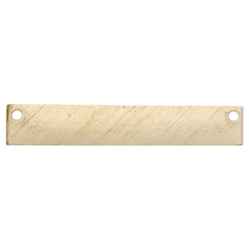 Distanziatore rettangolare ImpressArt 38x6,5 mm - Ottone x1