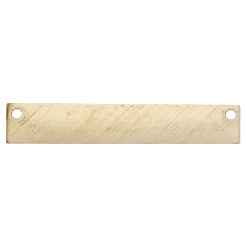 Distanziatore rettangolare ImpressArt 38x6,5 mm - Ottone x1