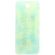 Ciondolo rettangolare 55x25 mm in acetato - Chiavi del successo - Multi verde marmorizzato x1
