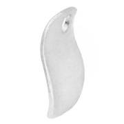 Zecchini rotondi ondulati da 8 mm - Placcatura in argento fino x10