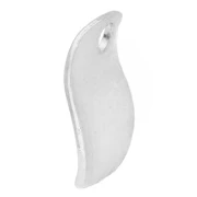 Zecchini rotondi ondulati da 8 mm - Placcatura in argento fino x10