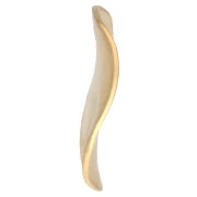Zecchini rotondi ondulati da 12 mm - Dorati con oro fino x5