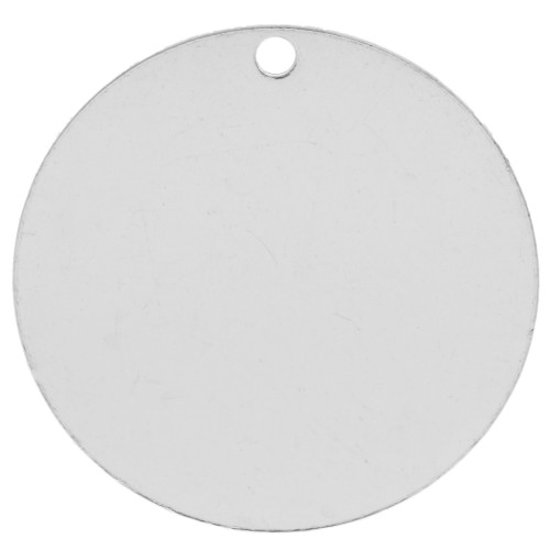 Zecchino da incidere 20 mm - spessore 0,4 mm - Argento 925 x1