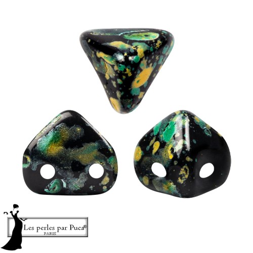 Perla in vetro Super-Khéops® di Puca® 6 mm - Enamel Green x10g