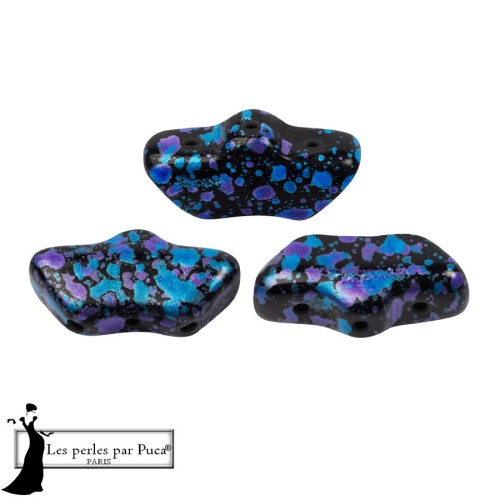 Perla in vetro Delos® di Puca® 6x11 mm - Enamel Blue x10g