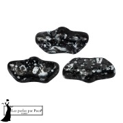 Perla in vetro Delos® di Puca® 6x11 mm - Enamel Grey x10 g