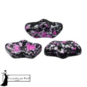 Jet - Perla in vetro Delos® di Puca® 6x11 mm - Enamel Pink x10 g Perla in vetro Delos® di Puca® 6x11 mm - Enamel Pink x10 g