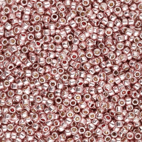 Rocaille Toho 15/0 TO15RPF552 - PermaFinish - Galvanized Sweet Blush x8g
