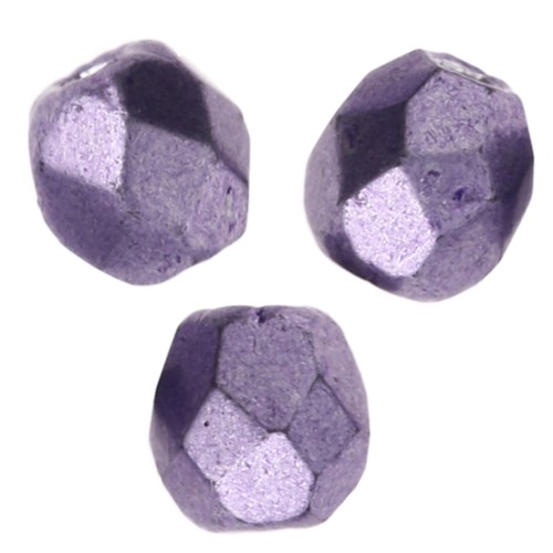 Faccette da 3 mm - Saturated Metallic Crocus Petal x50