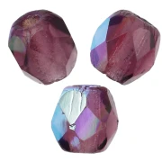 Faccette da 3 mm - Dark Amethyst AB x50