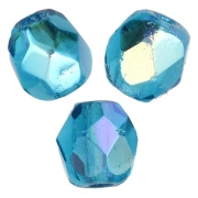 Faccette da 3 mm - Capri Blue AB x50